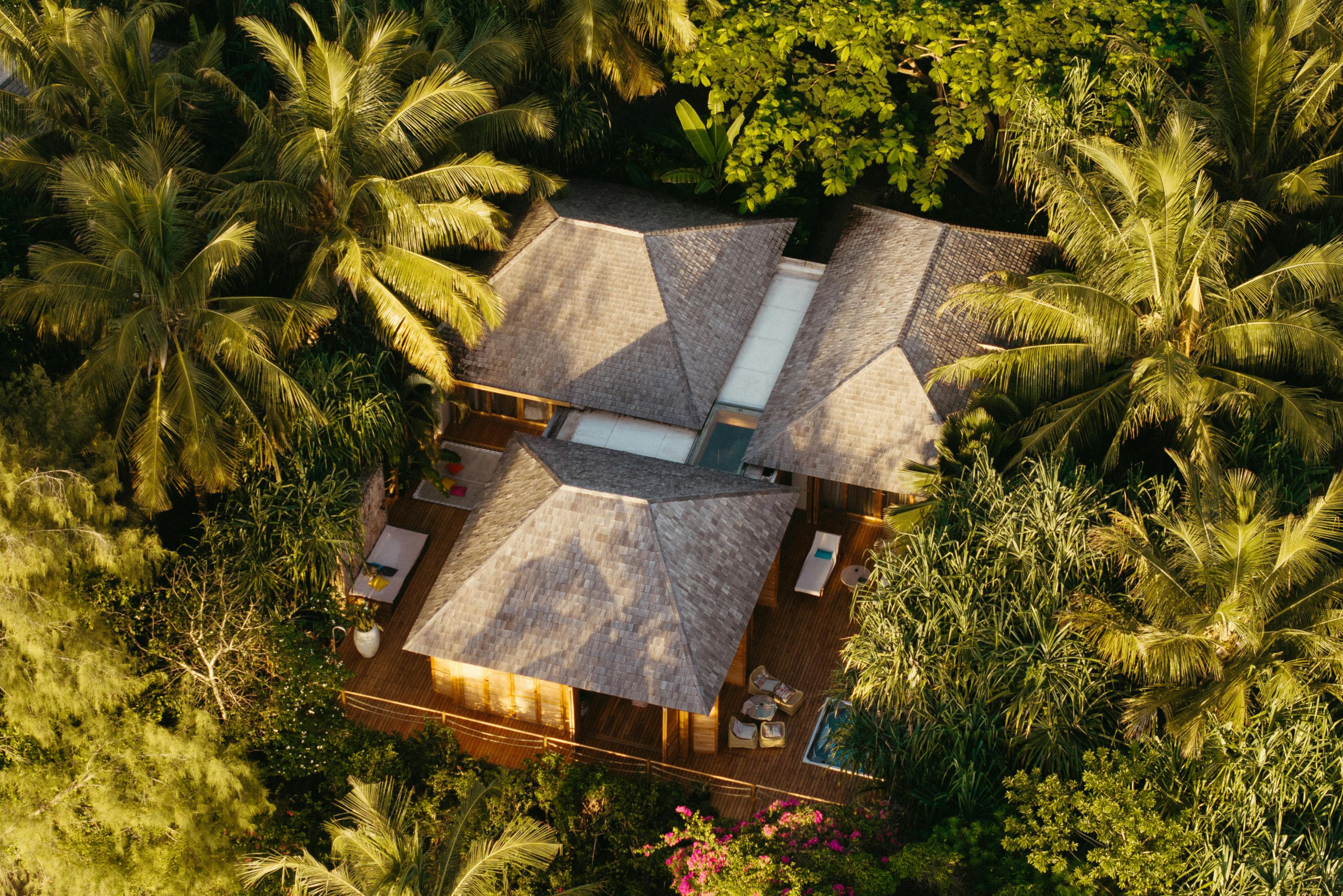 Balinese healing massage in a luxury villa