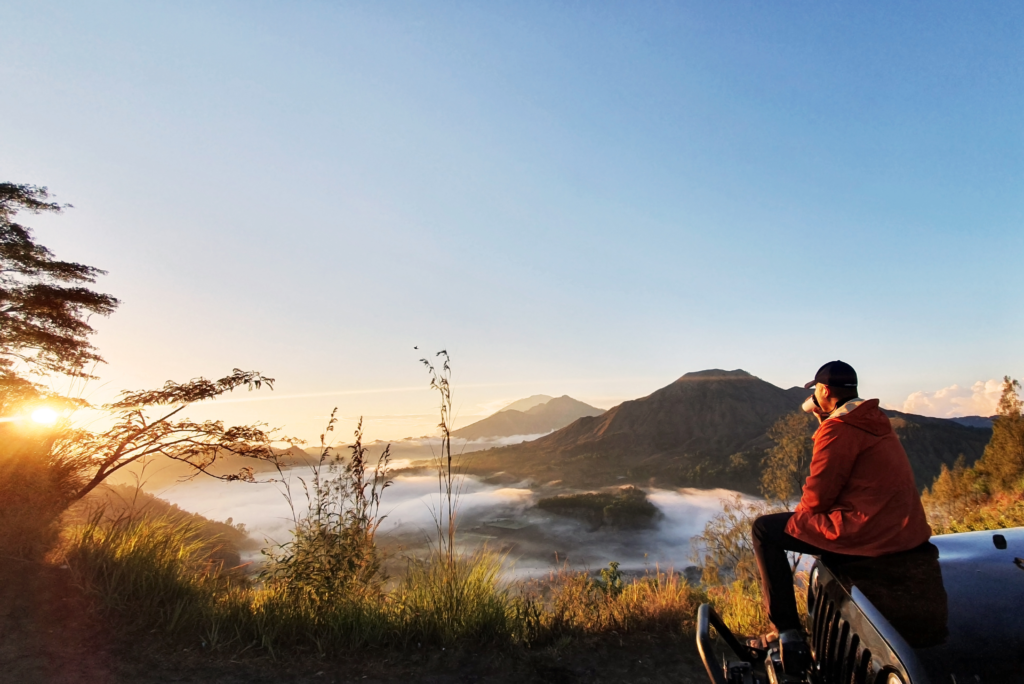 Mount Batur recovery massage for hikers by Deluxe Massage Bali.