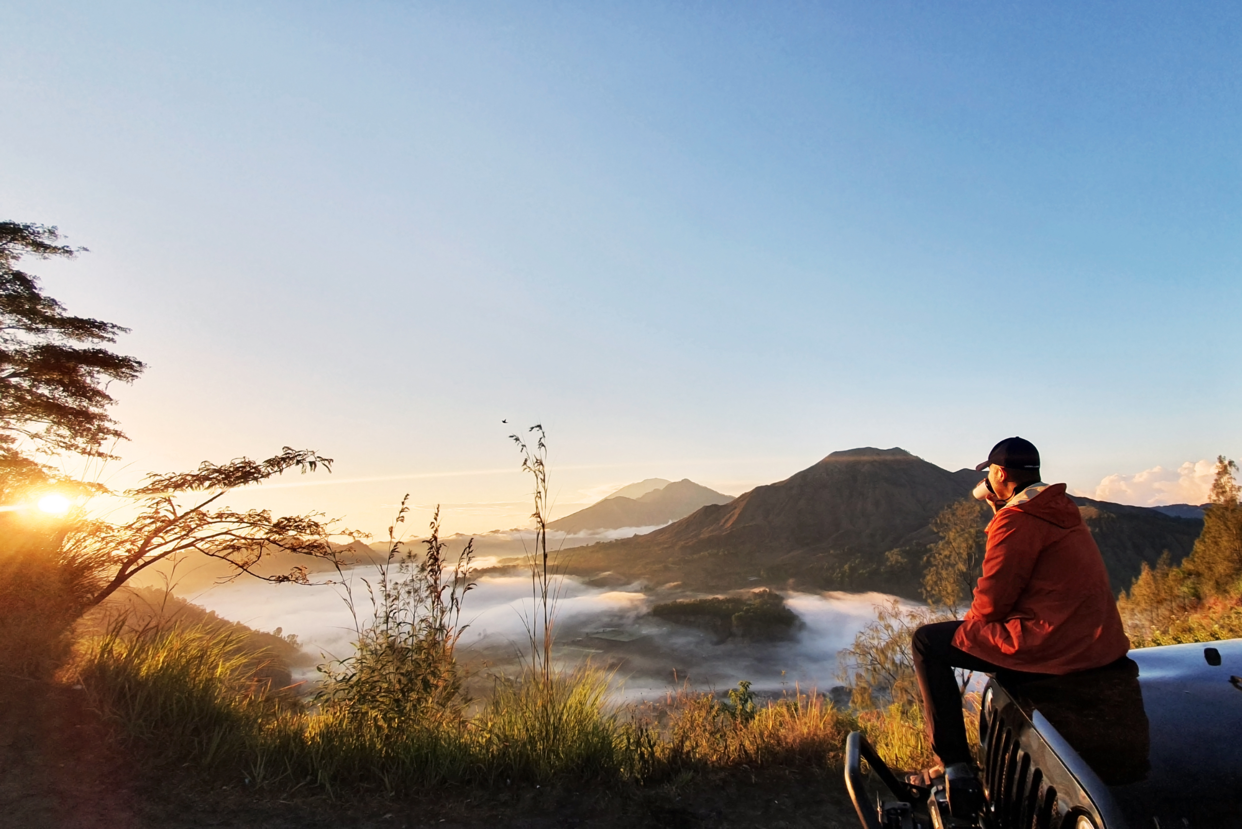 Mount Batur recovery massage for hikers by Deluxe Massage Bali.